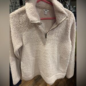 Sonoma Off-White Sherpa Jacket